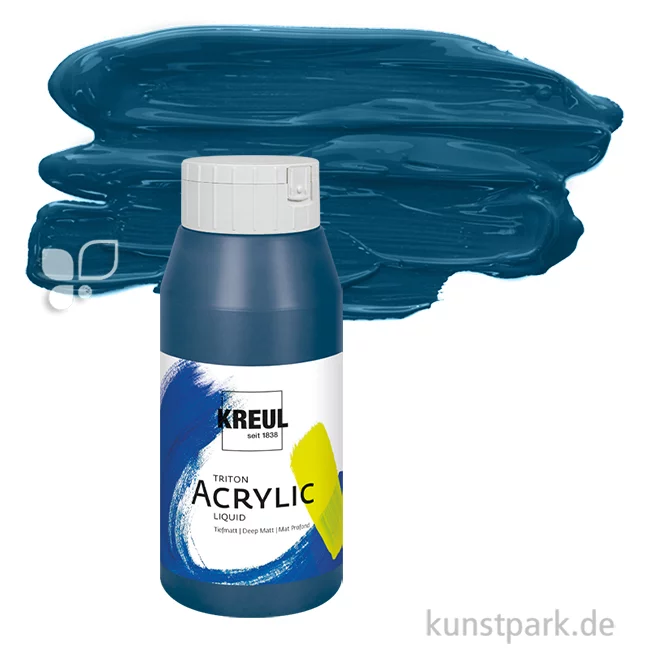 Artikelbild 1 des Artikels “KREUL TRITON Acrylfarben 750 ml Flasche | 37 Coelinblau“