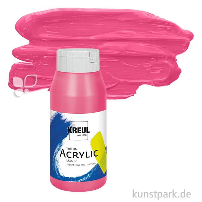 Artikelbild 1 des Artikels “KREUL TRITON Acrylfarben 750 ml Flasche | 42 Violettrot“