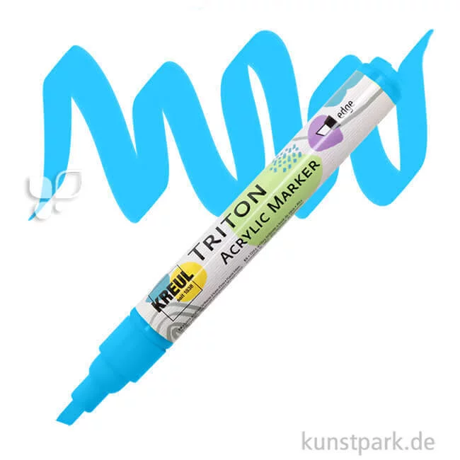 Artikelbild 1 des Artikels “KREUL TRITON Acrylic Marker, 1-4 mm Einzelfarbe | Lichtblau“