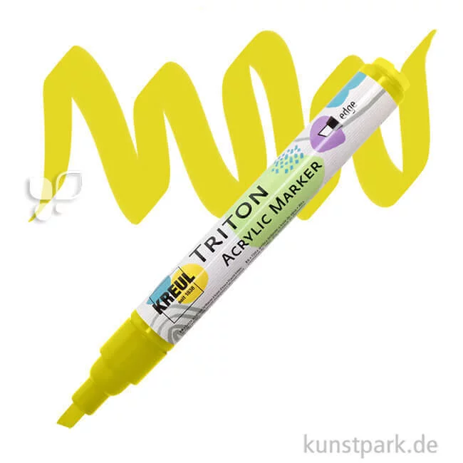 Artikelbild 1 des Artikels “KREUL TRITON Acrylic Marker, 1-4 mm Einzelfarbe | Olivgrün hell“