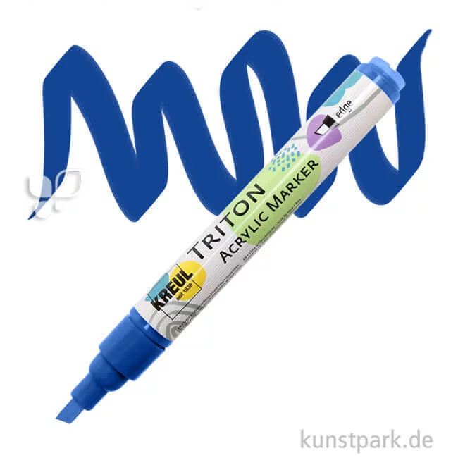 Artikelbild 1 des Artikels “KREUL TRITON Acrylic Marker, 1-4 mm Einzelfarbe | Ultramarinblau“