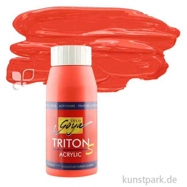 Artikelbild 1 des Artikels “Solo Goya TRITON S - Acrylfarbe mit Glanzeffekt, 750 ml Flasche | Echtrot“