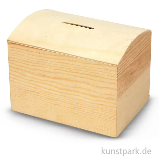 Artikelbild 1 des Artikels “Spardose aus Holz, 10x8x7 cm “