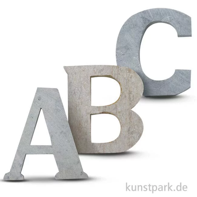 Artikelbild 1 des Artikels “Speckstein Buchstabe, ca. 10 cm “