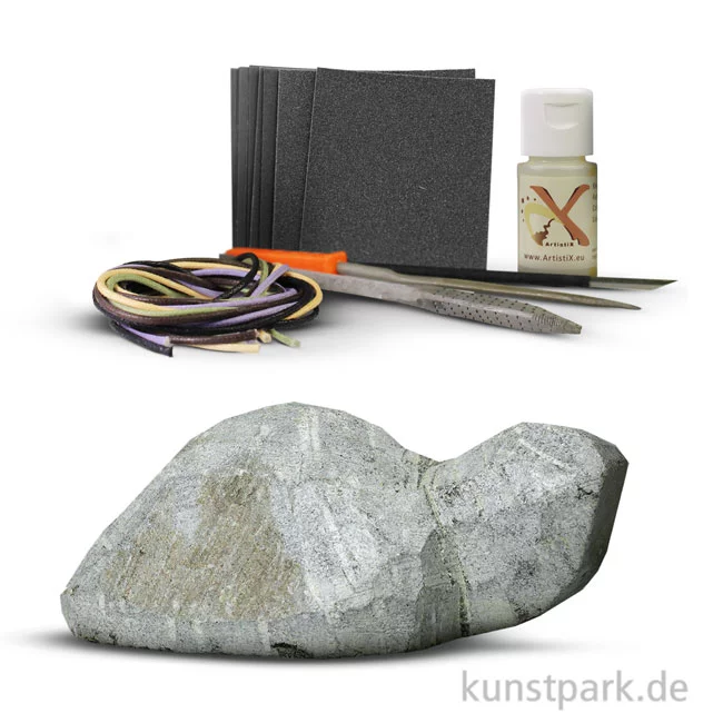 Artikelbild 1 des Artikels “Speckstein Set - Schildkröte mit Zubehör “