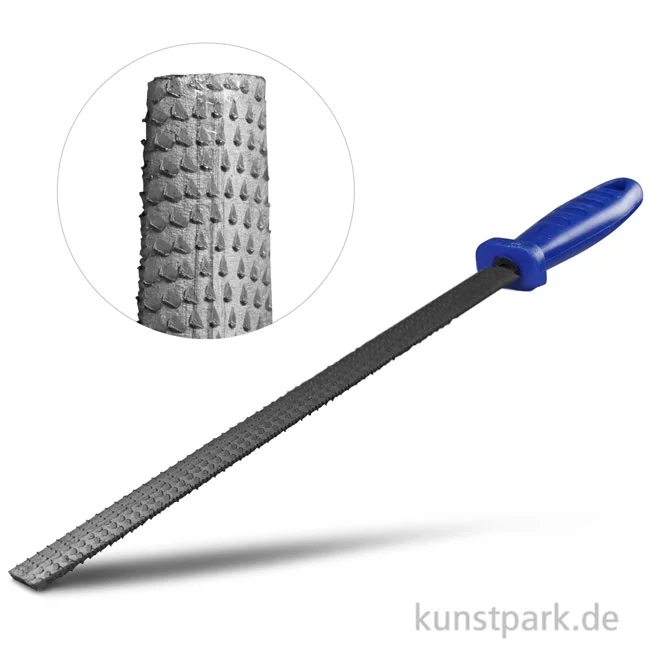 Artikelbild 1 des Artikels “Specksteinraspel - Halbrund mit Kunststoffgriff, 25 cm “