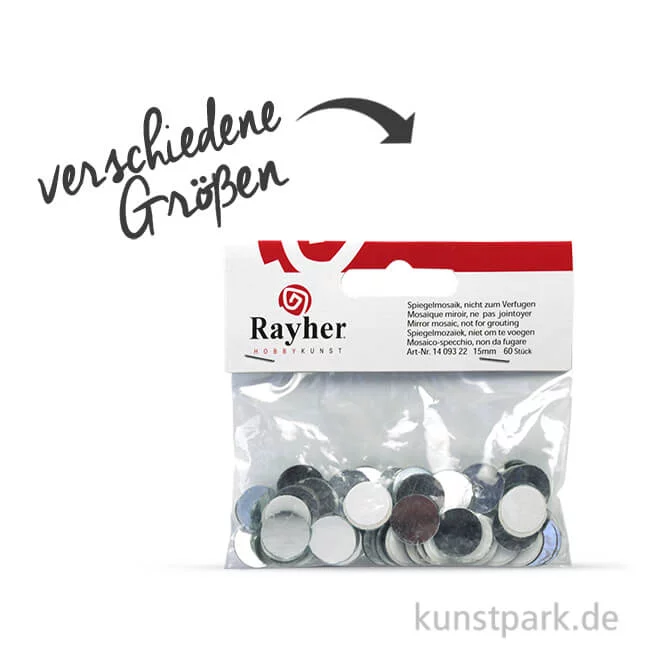 Artikelbild 1 des Artikels “Spiegelmosaik - Silber rund “