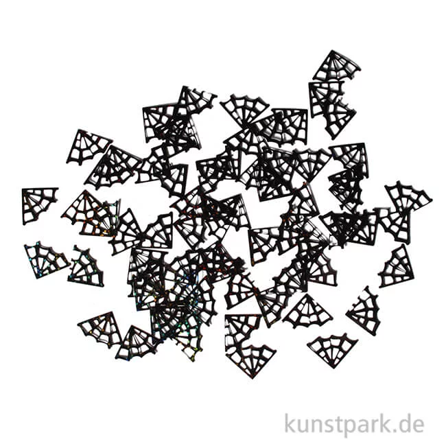 Artikelbild 1 des Artikels “Spinnennetz-Pailletten, ca 100 Stück “