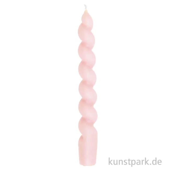 Artikelbild 1 des Artikels “Spiralkerze - Soft Mauve, Höhe 18,5 cm “