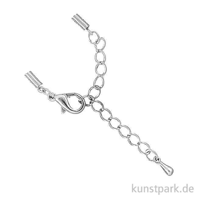 Artikelbild 1 des Artikels “Spiralverschluss mit Karabiner, 1 mm, 2 Stück Platin“