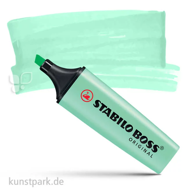 Artikelbild 1 des Artikels “STABILO BOSS Pastell Textmarker Einzelstift | Hauch von Minze“