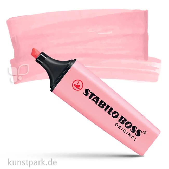 Artikelbild 1 des Artikels “STABILO BOSS Pastell Textmarker Einzelstift | Rosiges Rouge“