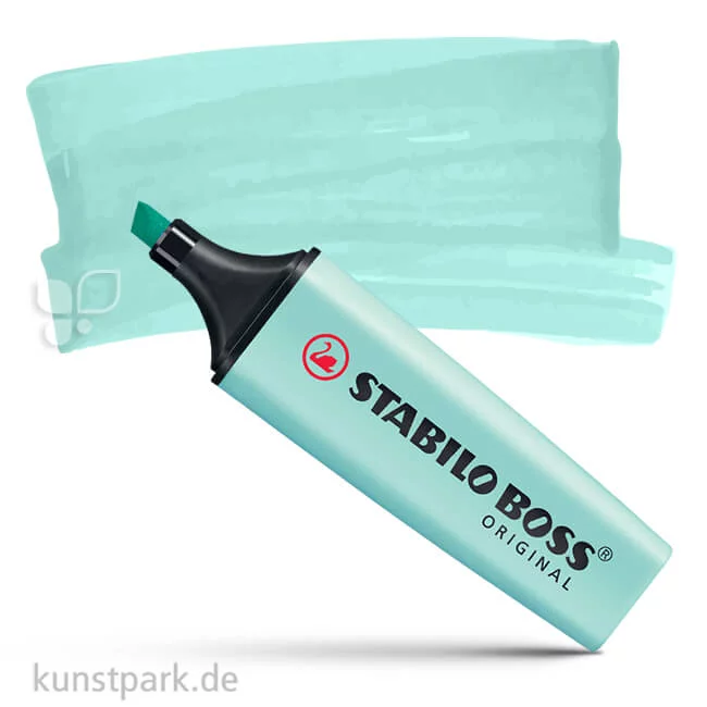 Artikelbild 1 des Artikels “STABILO BOSS Pastell Textmarker Einzelstift | Zartes Türkis“