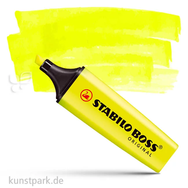 Artikelbild 1 des Artikels “STABILO BOSS Textmarker Einzelstift | Gelb“