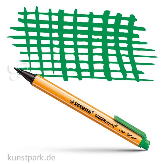 Artikelbild 1 des Artikels “STABILO GREENpoint Filzschreiber Einzelstift | Grün“