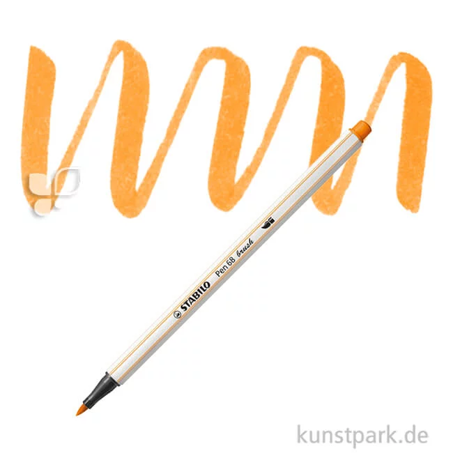 Artikelbild 1 des Artikels “STABILO Pen 68 brush Einzelfarben Filzstift | Orange“