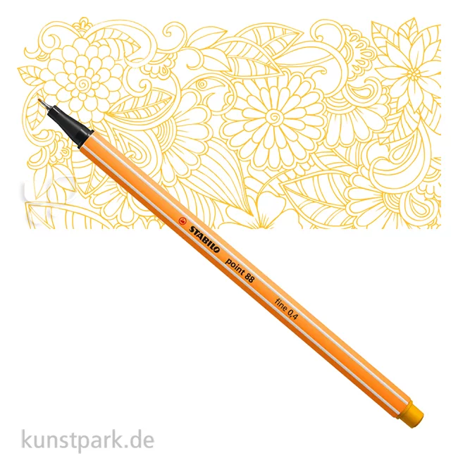 Artikelbild 1 des Artikels “STABILO Point 88 Fineliner Einzelstift | Curry“