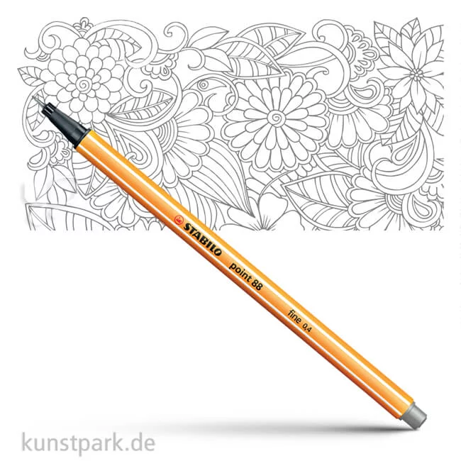 Artikelbild 1 des Artikels “STABILO Point 88 Fineliner Einzelstift | Hellgrau“