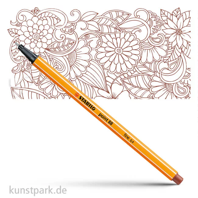 Artikelbild 1 des Artikels “STABILO Point 88 Fineliner Einzelstift | Siena“