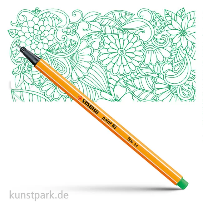 Artikelbild 1 des Artikels “STABILO Point 88 Fineliner Einzelstift | Smaragdgrün Hell“
