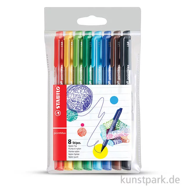 Artikelbild 1 des Artikels “STABILO pointMax 8er Etui “