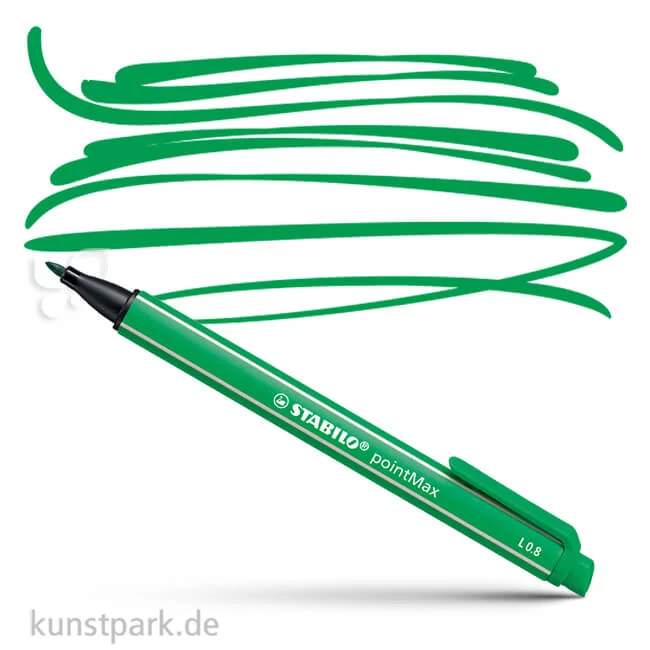 Artikelbild 1 des Artikels “STABILO pointMax Filzschreiber Einzelstift | Smaragdgrün“