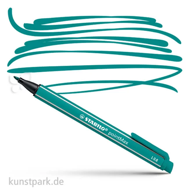 Artikelbild 1 des Artikels “STABILO pointMax Filzschreiber Einzelstift | Türkis“