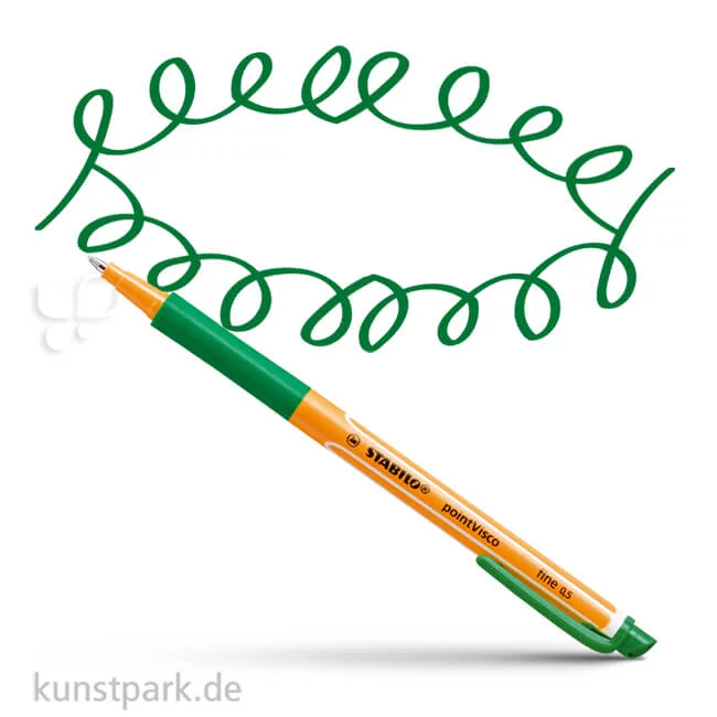 Artikelbild 1 des Artikels “STABILO pointVisco Tintenroller Einzelstift | Grün“