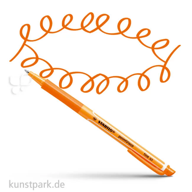 Artikelbild 1 des Artikels “STABILO pointVisco Tintenroller Einzelstift | Orange“