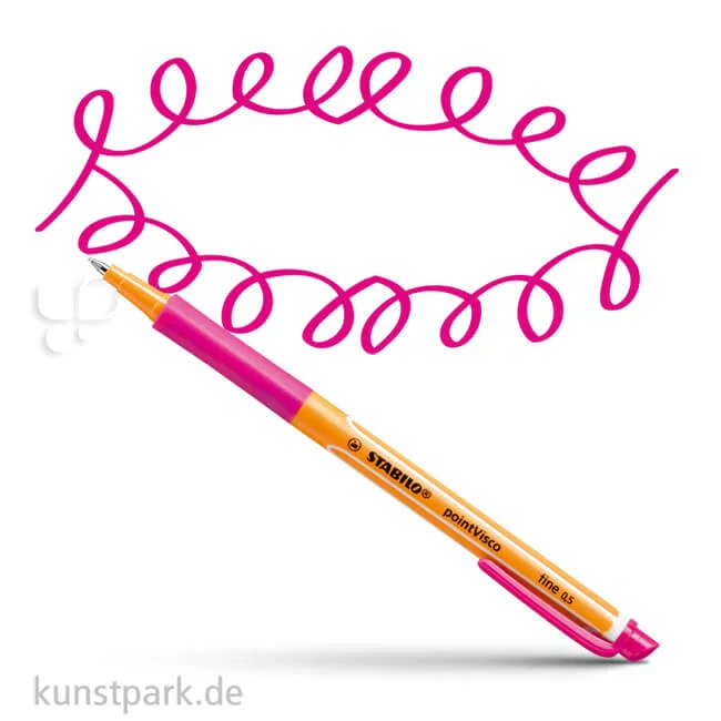 Artikelbild 1 des Artikels “STABILO pointVisco Tintenroller Einzelstift | Pink“