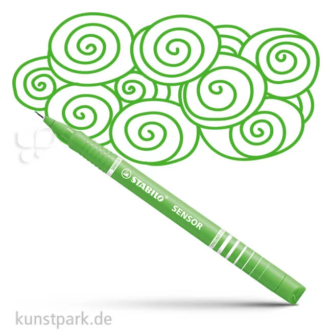 Artikelbild 1 des Artikels “STABILO Sensor Fineliner Einzelstift | Hellgrün“