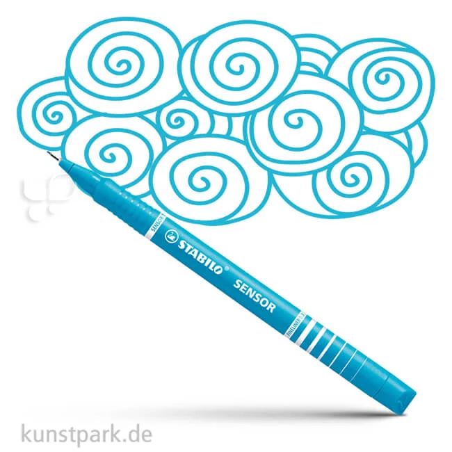 Artikelbild 1 des Artikels “STABILO Sensor Fineliner Einzelstift | Türkis“
