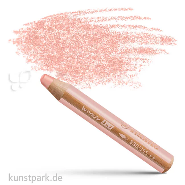 Artikelbild 1 des Artikels “STABILO woody 3 in 1 Farbstift Einzelstift | Fleischorange“