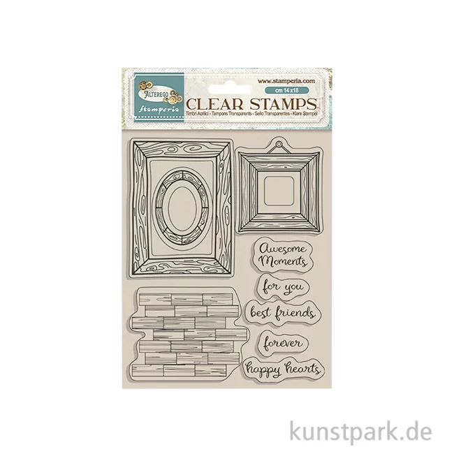 Artikelbild 1 des Artikels “Stamperia Acrylic Stamps - Alterego Frames, 14 x 18 cm “