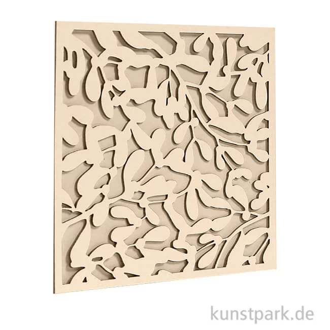 Artikelbild 1 des Artikels “Stamperia Decorativ Chips - Winter Tales Leaves Texture, 14 x 14 cm “