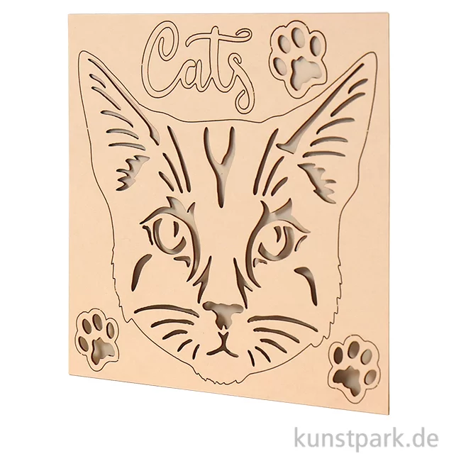 Artikelbild 1 des Artikels “Stamperia Decorative Chips - Provence Cat, 14 x 14 cm “