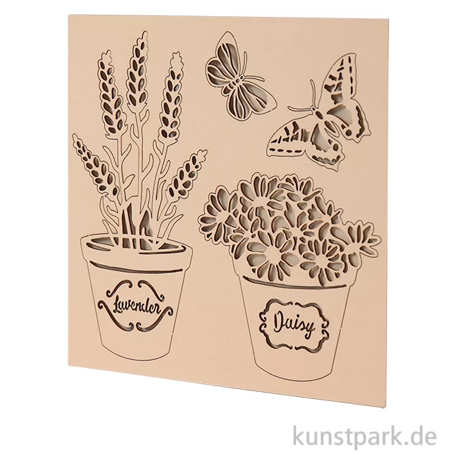 Artikelbild 1 des Artikels “Stamperia Decorative Chips - Provence Vases, 14 x 14 cm “