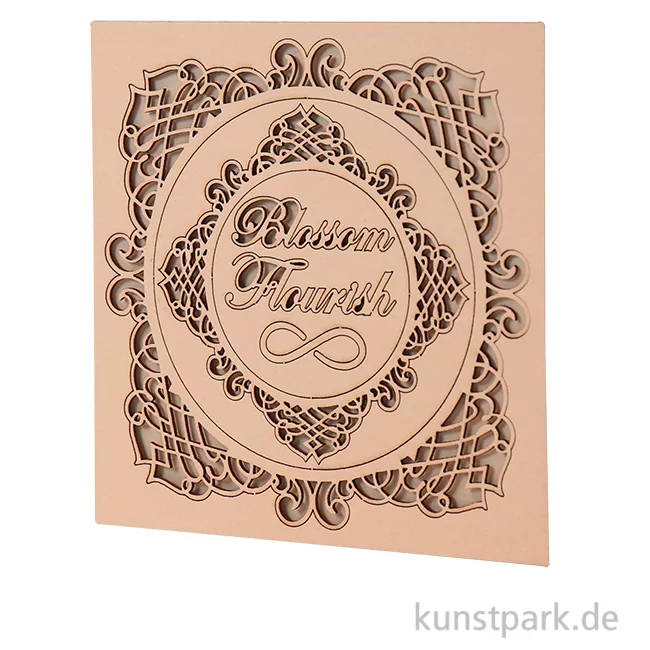 Artikelbild 1 des Artikels “Stamperia Decorative Chips - Romantic Garden House Frames, 14 x 14 cm “