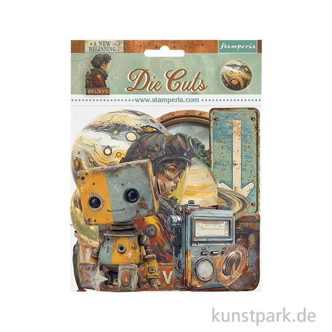 Artikelbild 1 des Artikels “Stamperia Die Cuts -  A New Beginning, 45 Stanzteile “