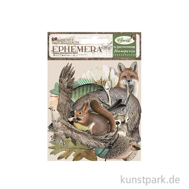 Artikelbild 1 des Artikels “Stamperia Ephemera Aufkleber - Forest “