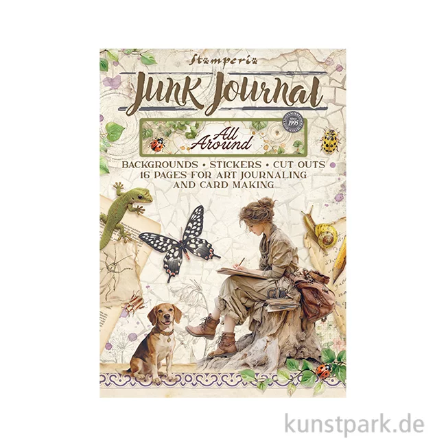 Artikelbild 1 des Artikels “Stamperia Junk Journal Set, 16 Blatt, A4 - All Around “