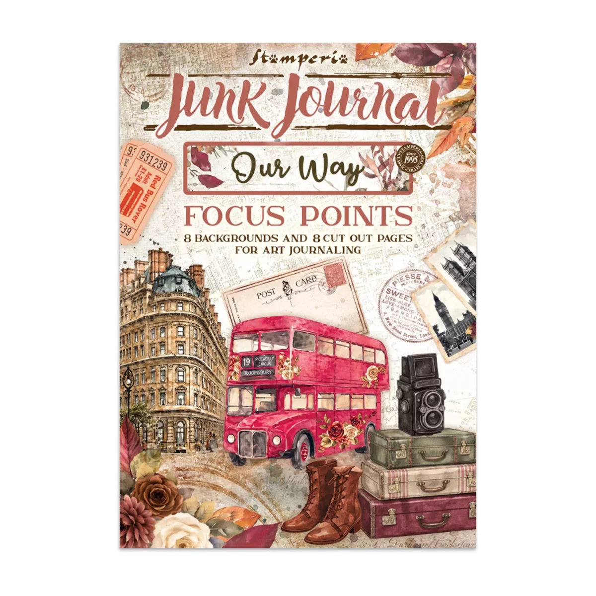 Artikelbild 1 des Artikels “Stamperia Junk Journal Set, 16 Blatt, A5 - Our Way “