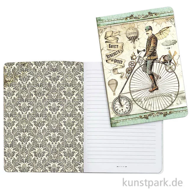 Artikelbild 1 des Artikels “Stamperia Notebook - Voyages Fantastique, Bicycle DIN A5 “