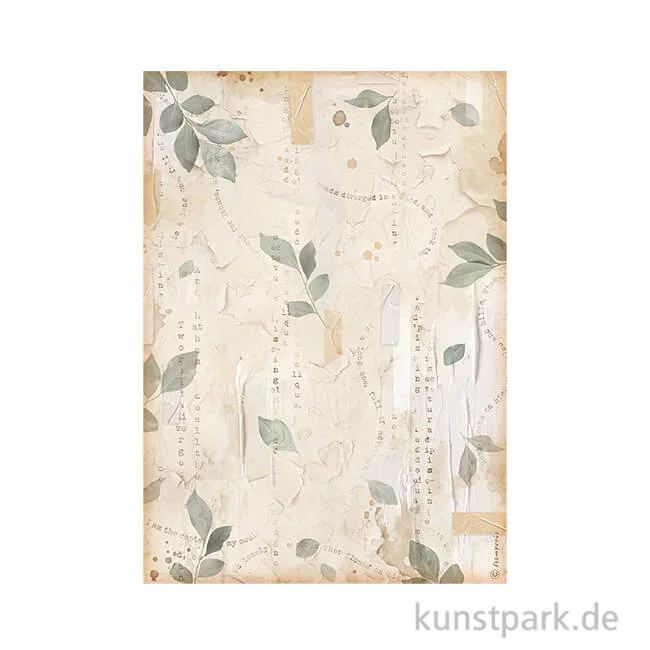 Artikelbild 1 des Artikels “Stamperia Reispapier - Create Happiness Secret Diary Leaves, A4 “