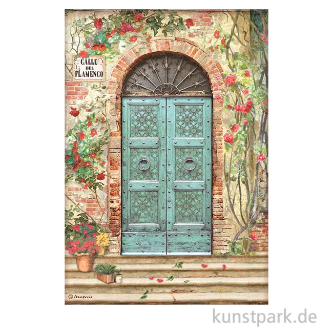 Artikelbild 1 des Artikels “Stamperia Reispapier - Desire Calle de Flamenco, DIN A4 “