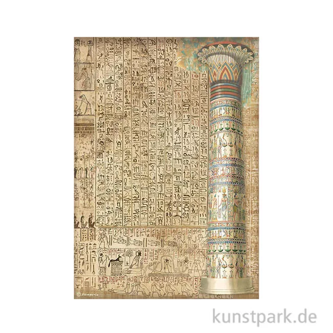 Artikelbild 1 des Artikels “Stamperia Reispapier - Fortune Egypt, DIN A4 “
