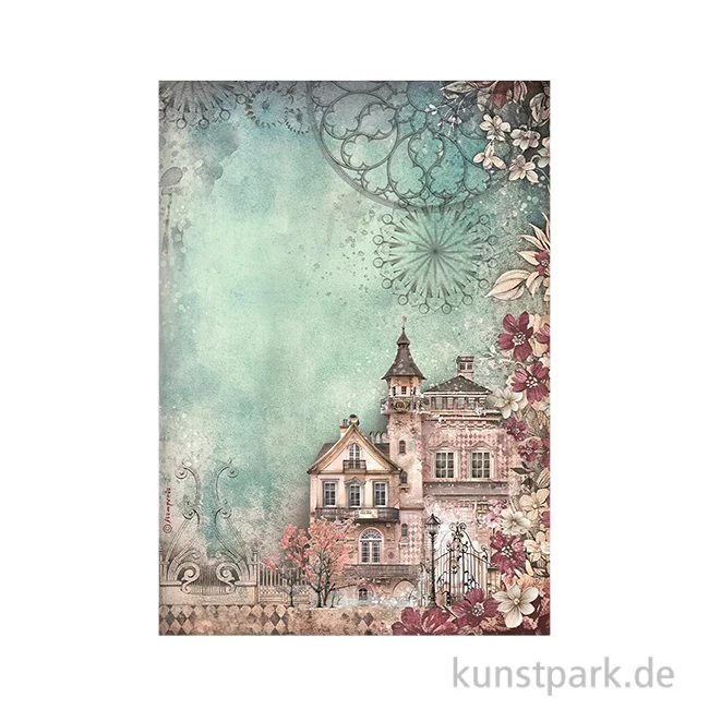 Artikelbild 1 des Artikels “Stamperia Reispapier - Master of Magic House, DIN A4 “