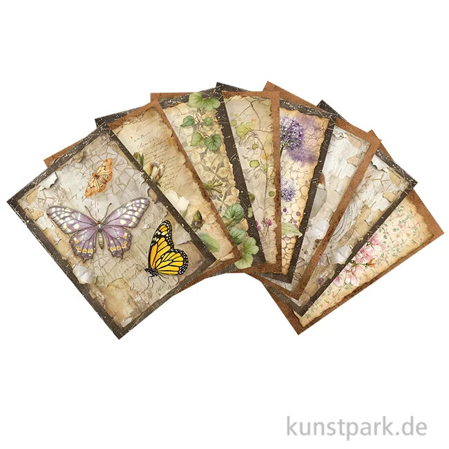 Artikelbild 1 des Artikels “Stamperia Reispapier Selection - All Around, 8 Blatt, A6 “