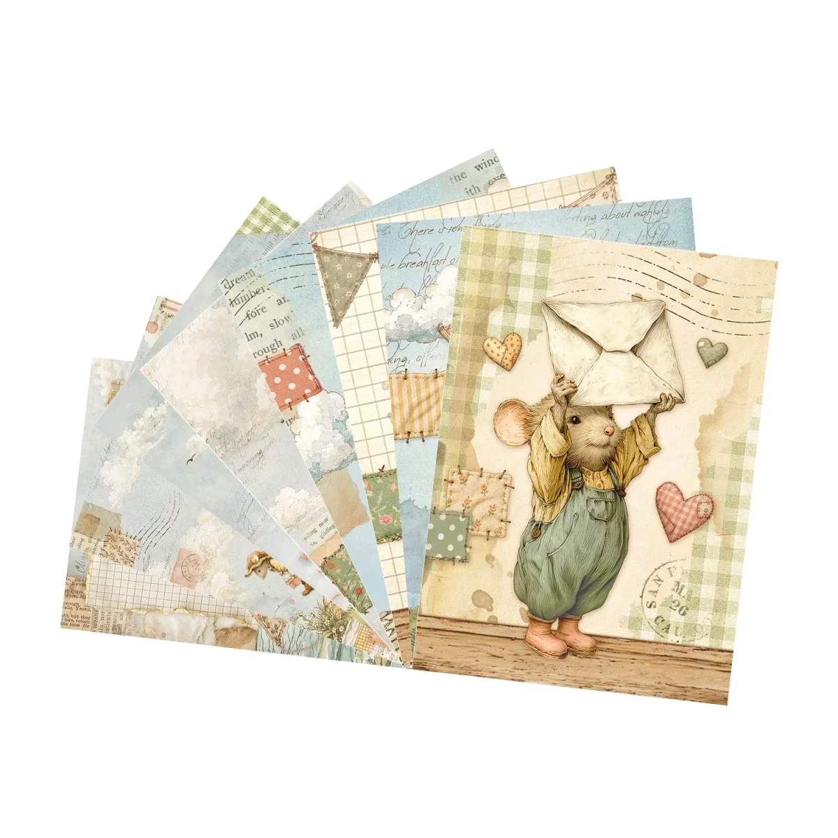 Artikelbild 1 des Artikels “Stamperia Reispapier Selection - Cozy Family, A6 “