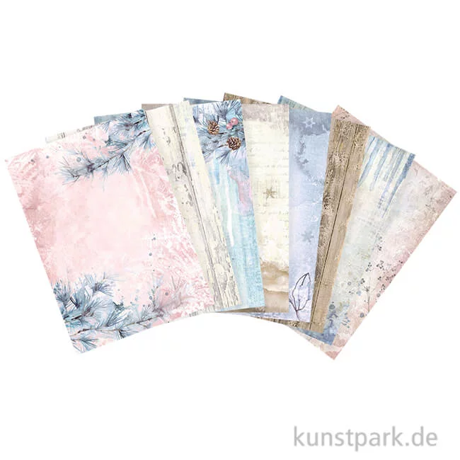 Artikelbild 1 des Artikels “Stamperia Reispapier Set - Create Happiness Dewdrops Backgrounds, A6 “